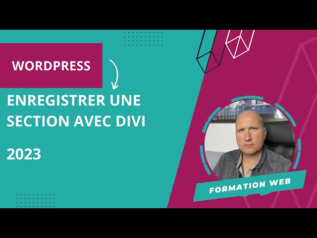 Maîtrisez Divi : Enregistrez Facilement des Sections ou Rangées pour une Personnalisation Avancée